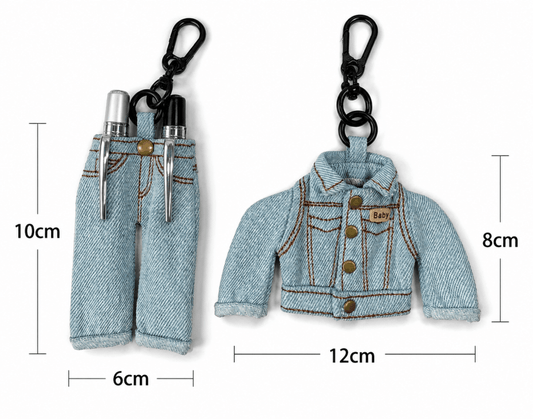 DENIM Journal Charm
