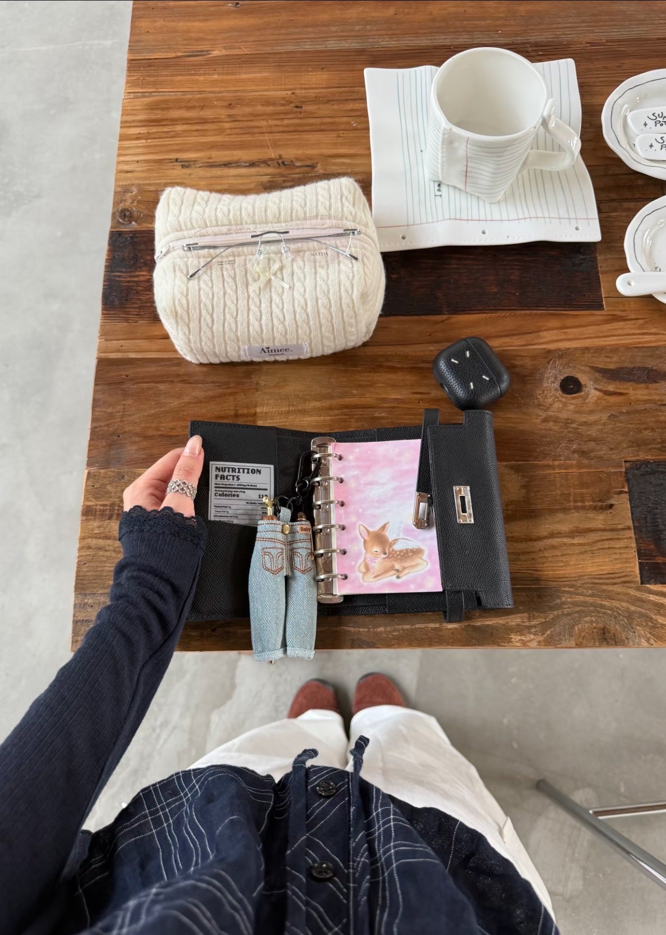 DENIM Journal Charm