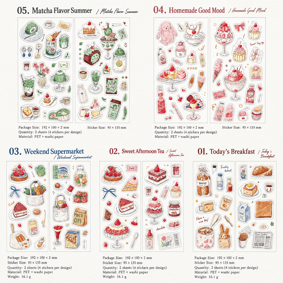 Journaling Sticker Collection