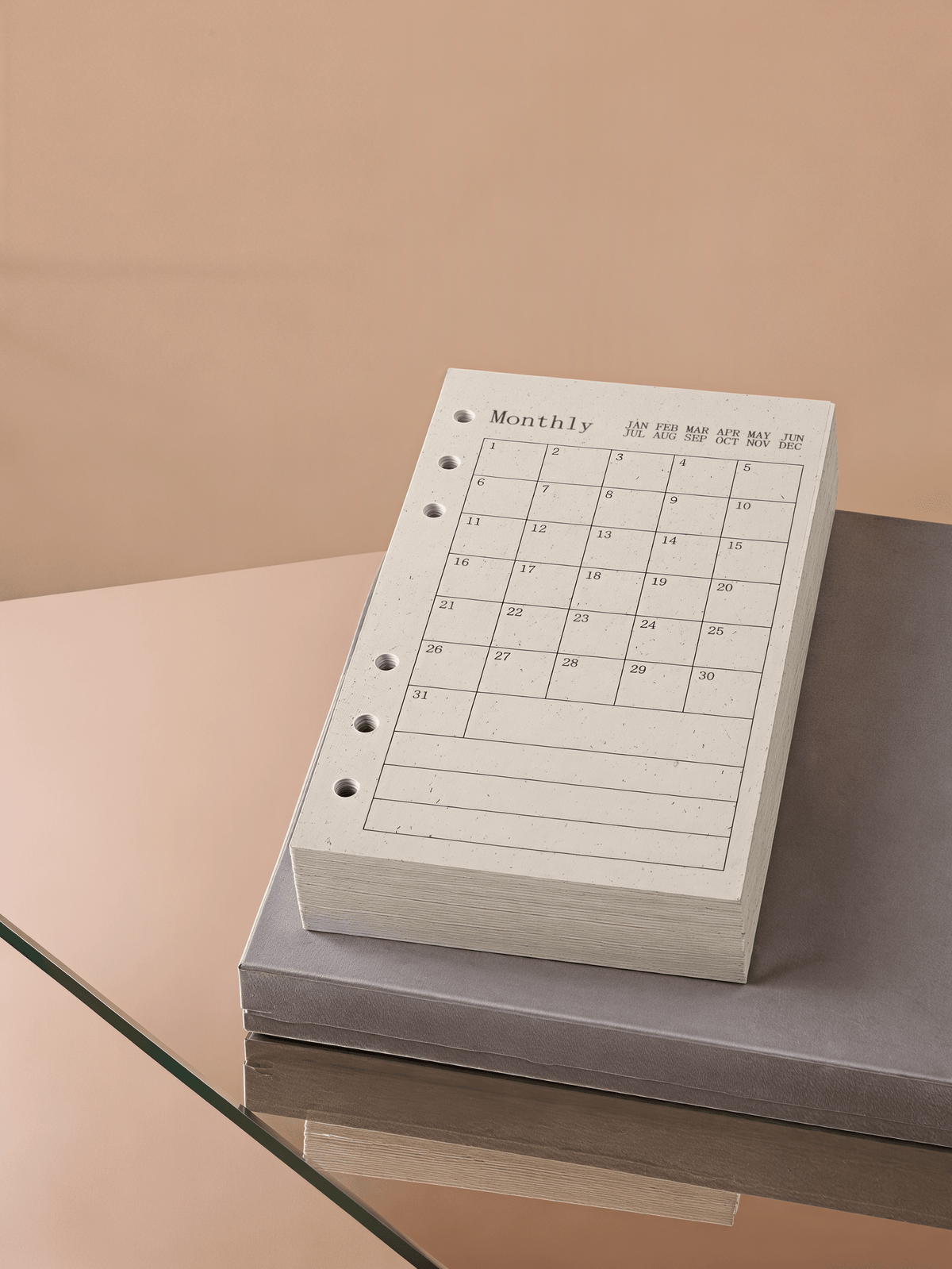 Monthly Tracker Art Paper