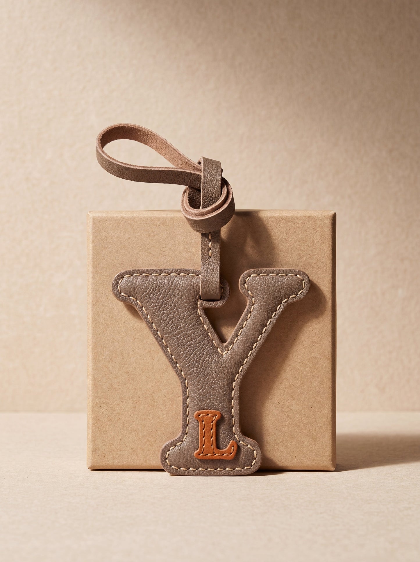 Personalized Leather Name Charm
