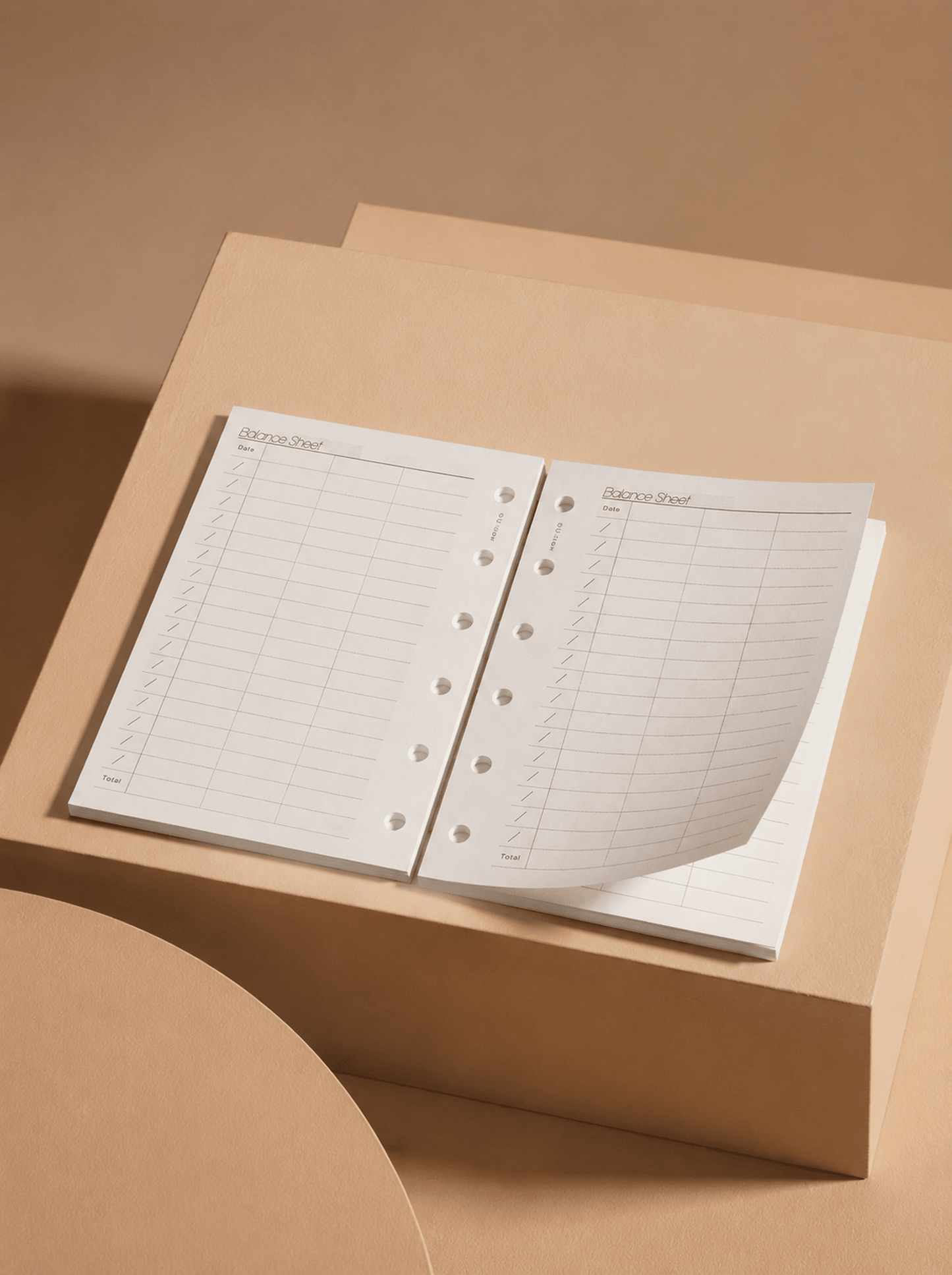 Refill Paper Balance Sheet