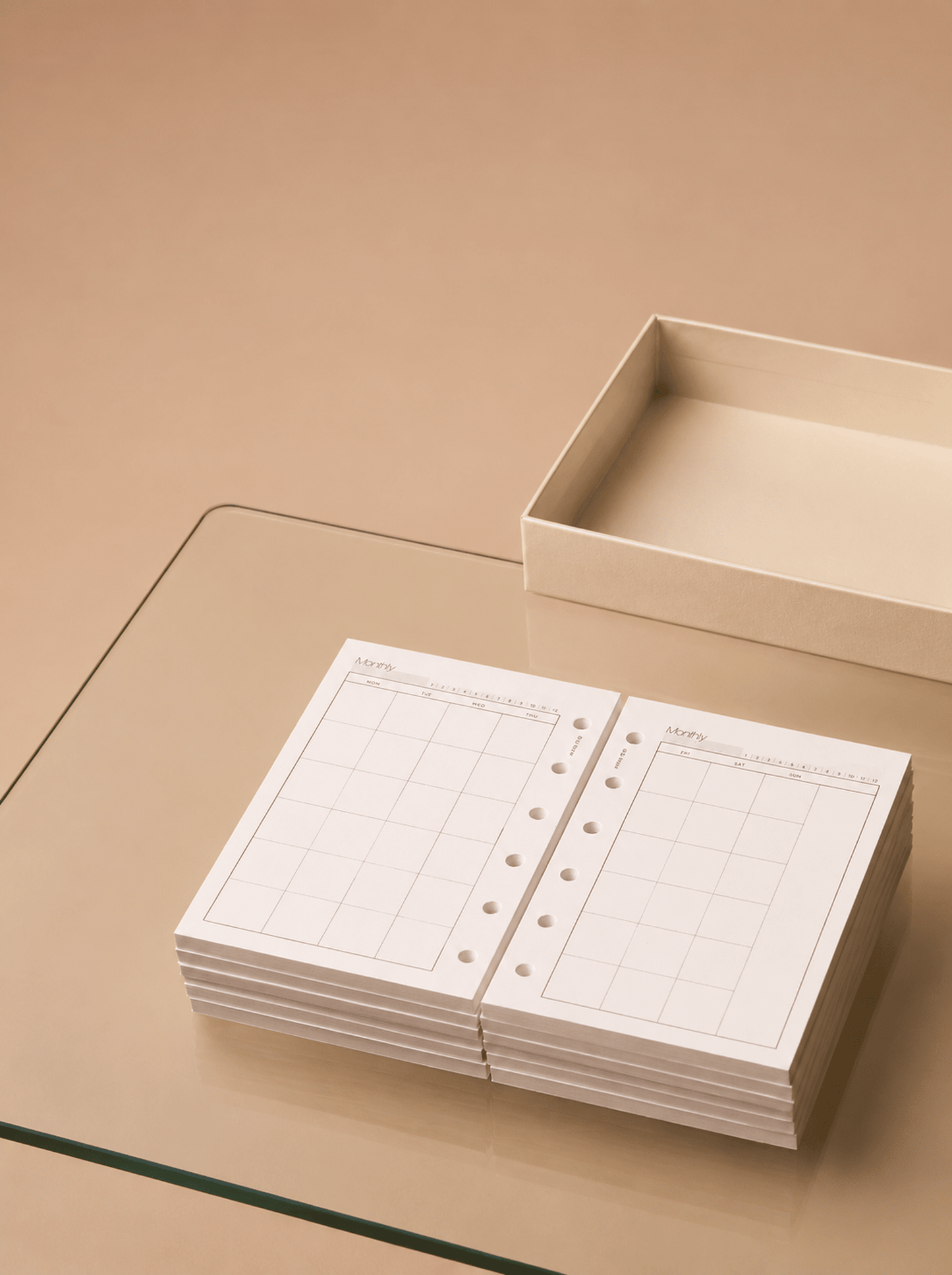 Refill Paper Monthly Planner