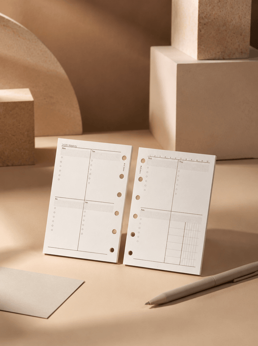 Refill Paper Weekly Planner