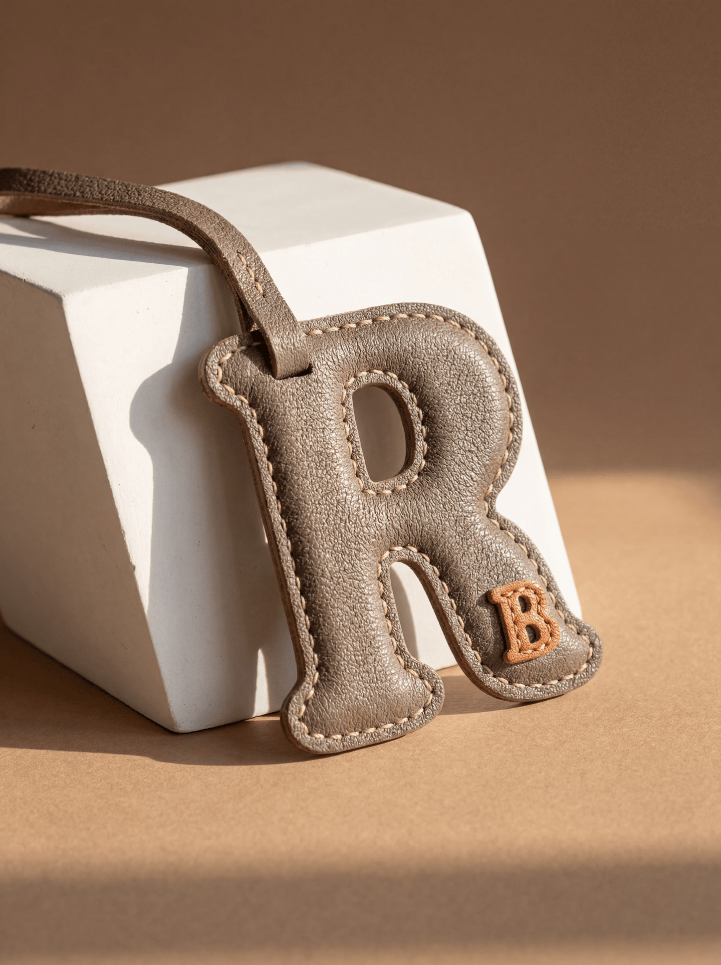 Personalized Leather Name Charm