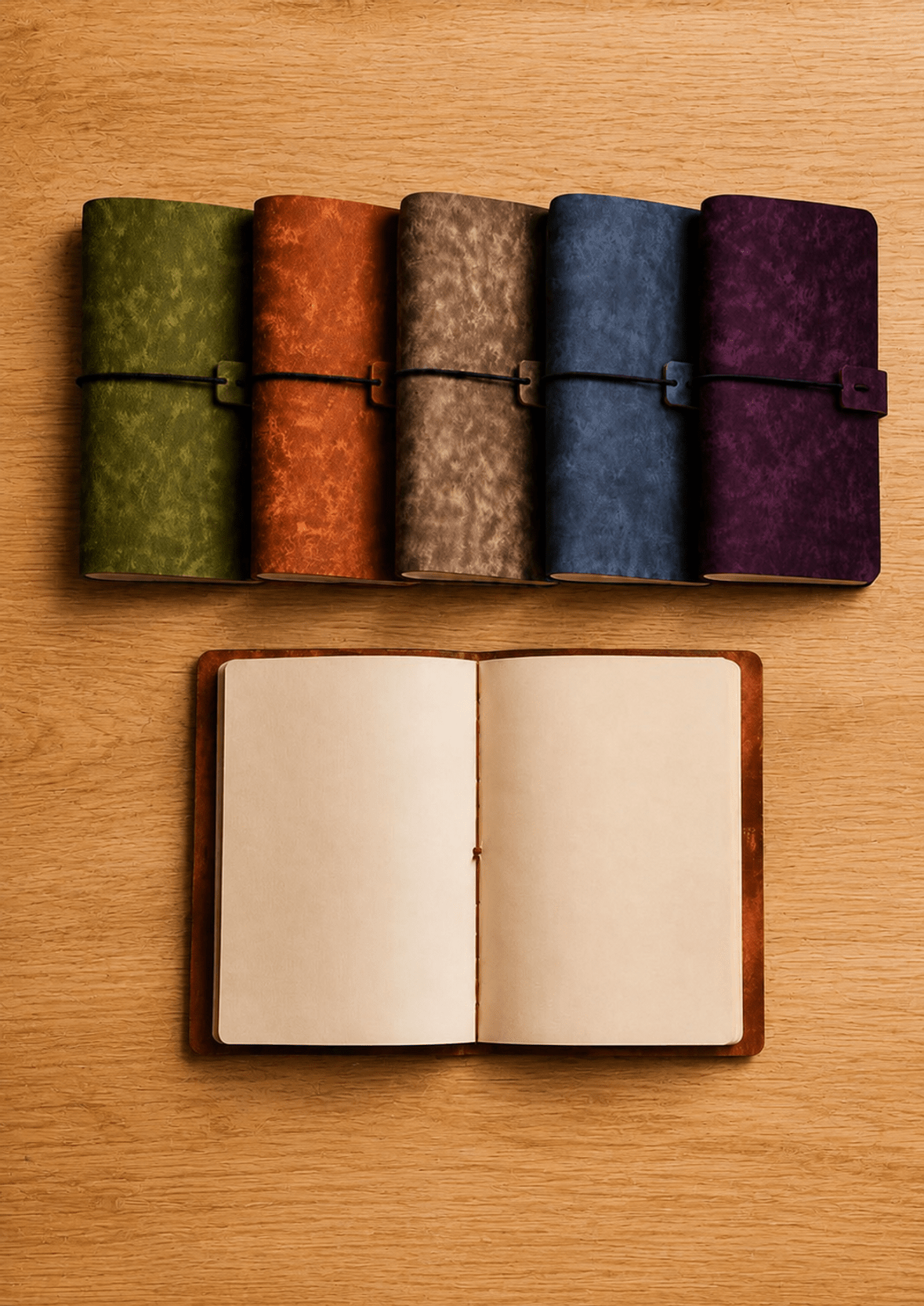 Traveler leather journal