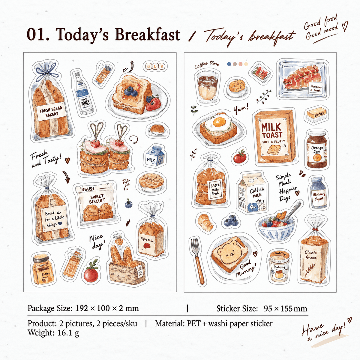 Journaling Sticker Collection